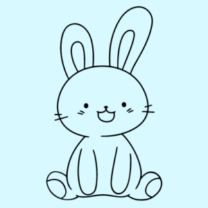 bunny to draw