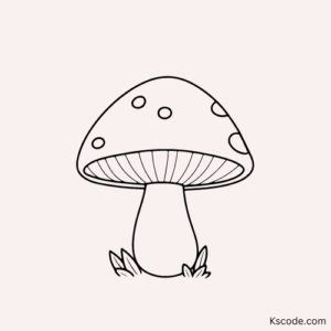 mushroom to draw