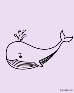 whale things to draw